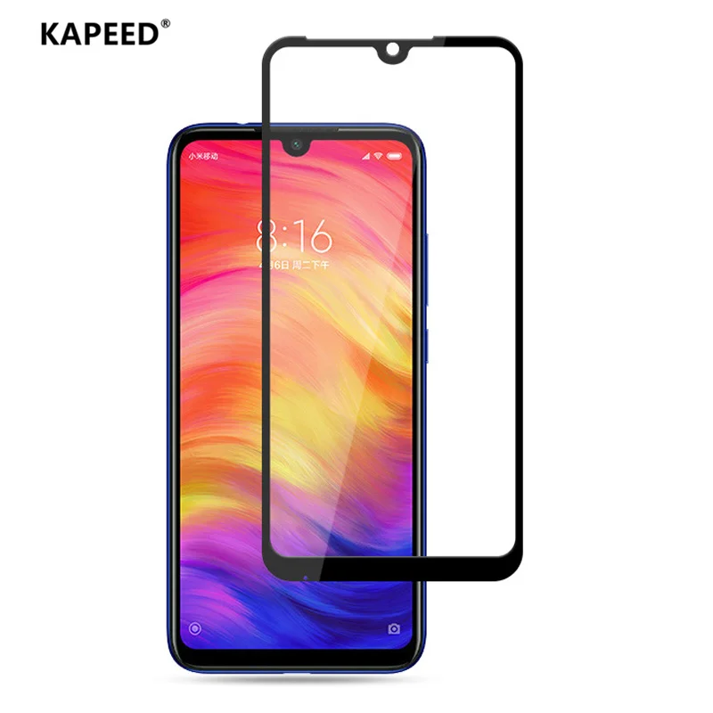 9H закаленное стекло для Xiaomi Redmi Note 7 6 Pro 3D полное покрытие Защита экрана 5 5a 4 4X