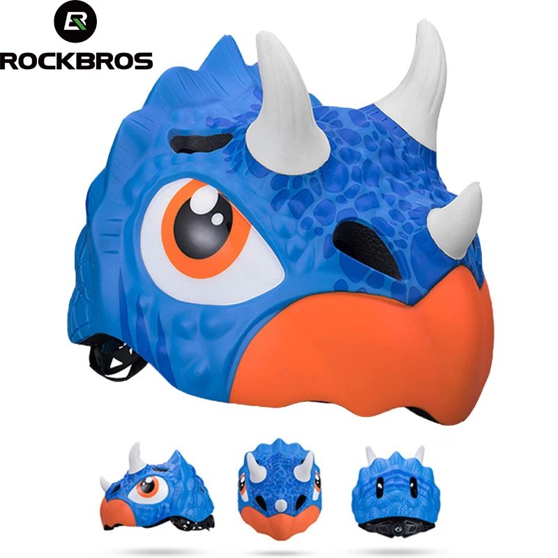 Велосипедные шлемы ROCKBROS детские мультяшный шлем для горного и шоссейного