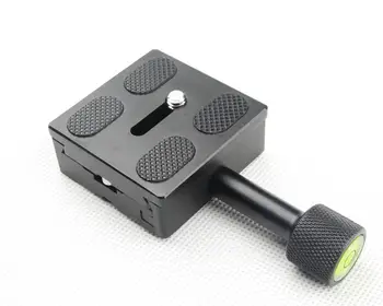 

50x50mm 1/4'' Quick Release Plate + Clamp Adapter Mount for DSLR Camera Tripod Monopod Ball Head