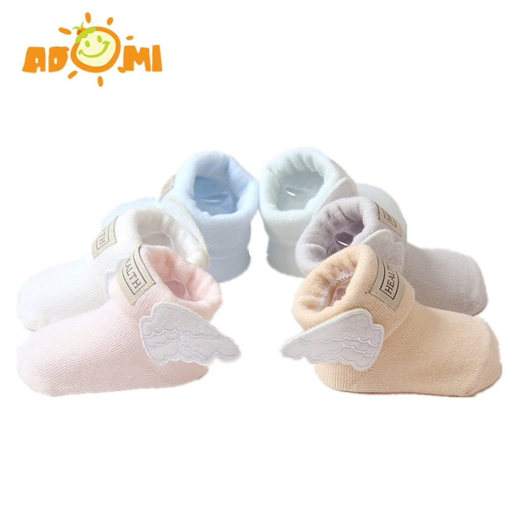 ADOMI 0 2 Year Children Boy Girl Infant Kids Baby Soft Cotton Socks