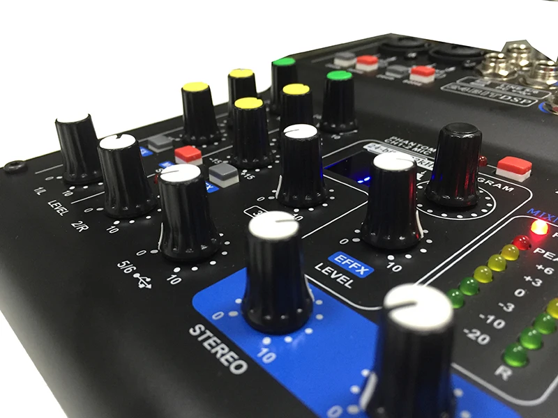 NTBD Professional Mini Karaoke Microphone Mixer 6