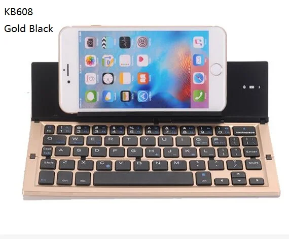 

5 colors KB608 Universal Wireless Bluetooth Keyboard IOS Android Phone Stand For iPhone 6 7 6s 7 Plus 5S SE iPad Tablet