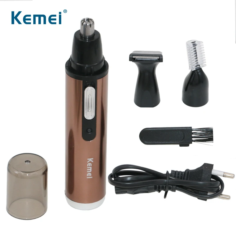 

Kemei Shaver Fashion Electric Shaver Rechargeable Nose Hair Trimmer Men Safe Face Care Shaving Machine Trimmer For Men