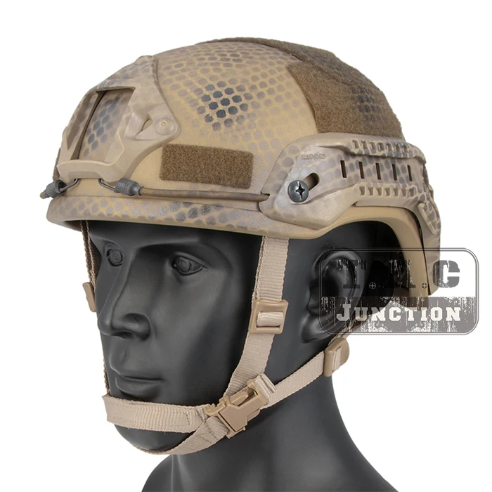 

Emerson Tactical ACH ARC MICH 2001 TC-2001 Helmet Advanced EmersonGear Head Protective with NVG Shroud & Side Rail