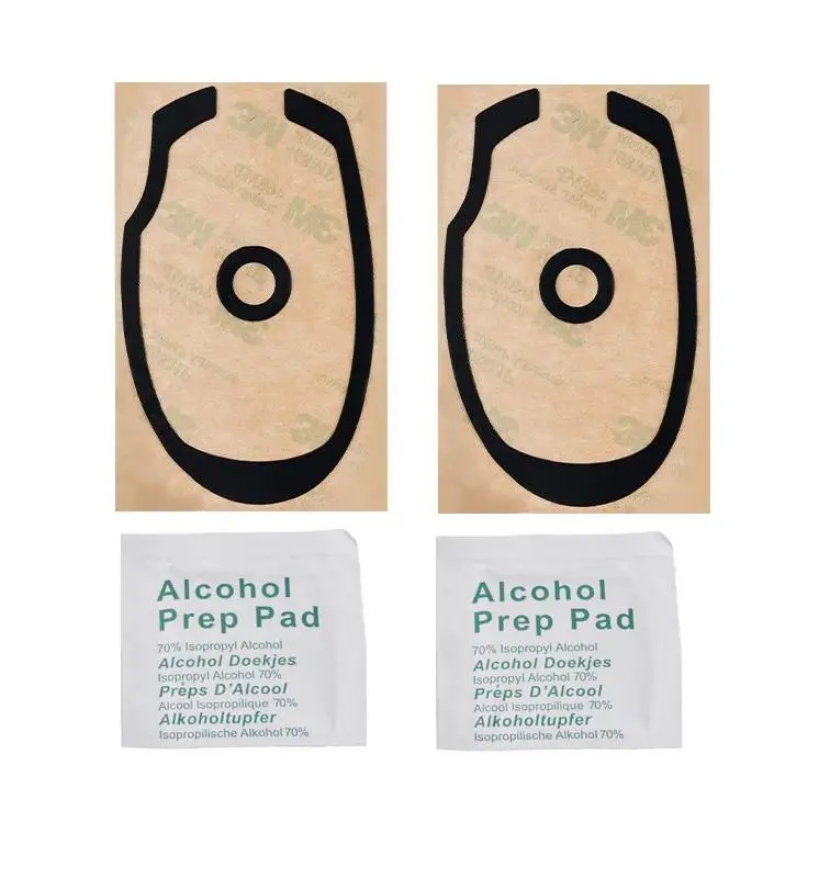 

2sets Mouse Skates / Mouse Feet for Razer Naga lava version Razer Naga Molten/2010 0.6mm thickness with Alcohol pads