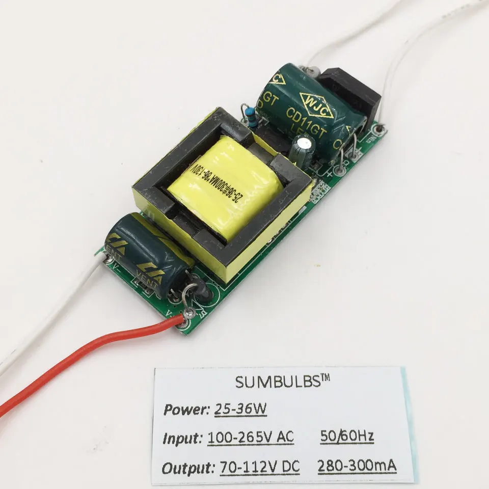 25w 30w 35w constant led driver power supply 110v 220v (7)