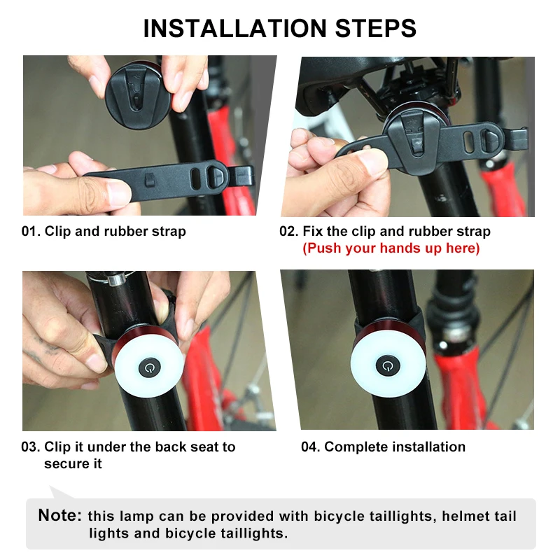 Sale Round Shape Bike Light 5 Modes Taillight USB Rechargeable LED Cycling Bicycle Rear Tail Lights Warning Lamp Flashlight ciclismo 3 Sale Round Shape Bike Light 5 Modes Taillight USB Rechargeable LED Cycling Bicycle Rear Tail Lights Warning Lamp Flashlight ciclismo 3