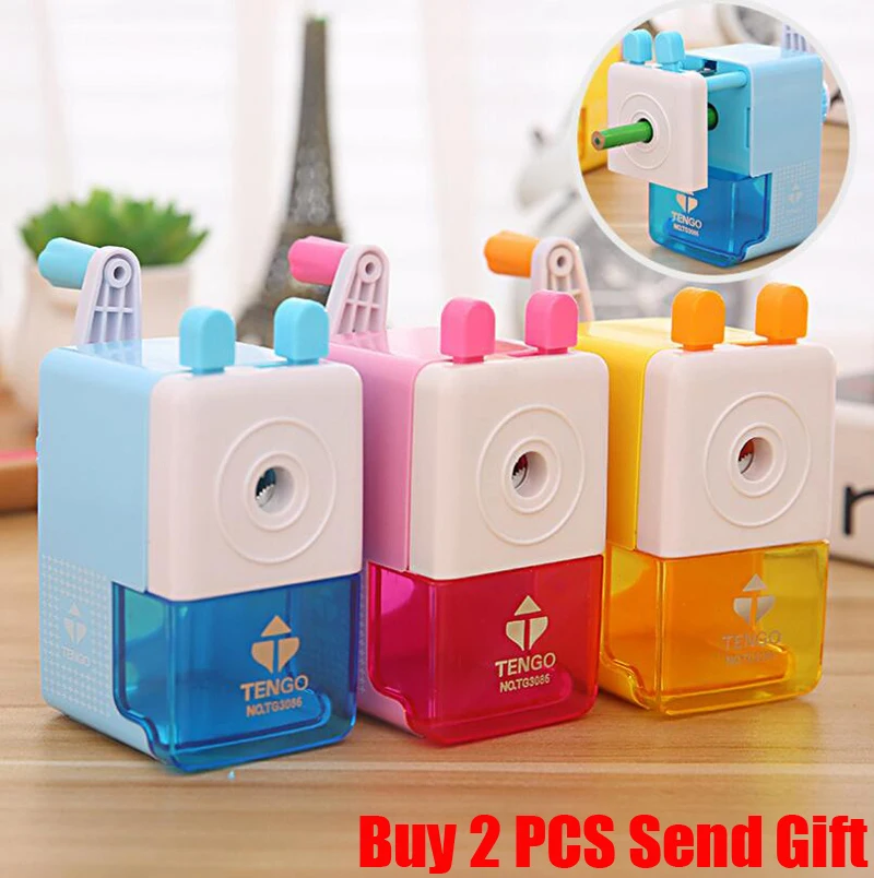 

Free Shipping New Arrival Brand Gift School Student Pencil Sharpener Lovely Student Nice Quality Automatic Pencil Sharpener