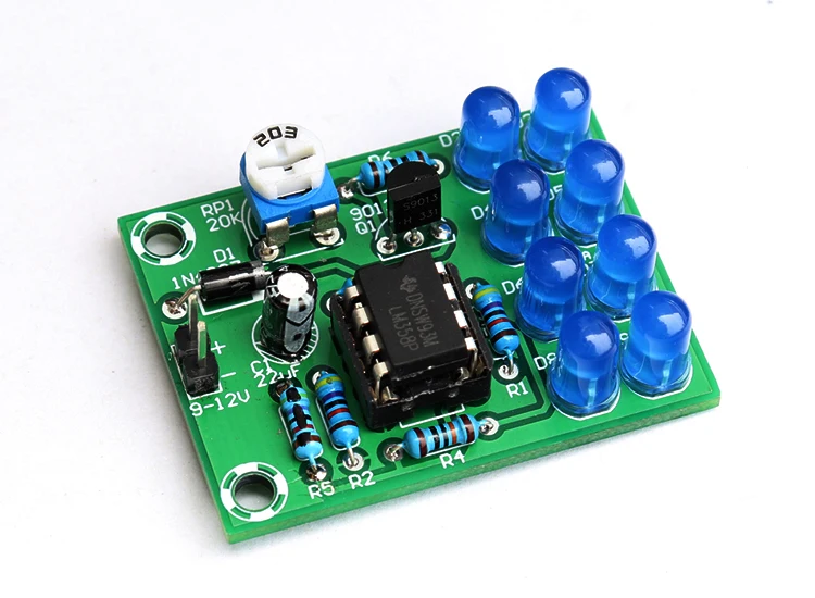 Электронный комплект «сделай сам» комплект LM358 дыхание свет, делая комплект электронных DIY training части Электрический Модернизация