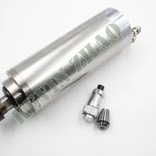 CNC мотор шпинделя 3kw 12a 220 В или 380 В ER20 гравировки машина 100 мм водяного охлаждения 24000 об./мин. станок шпинделя