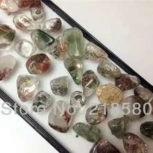 СЕР-018 розовый Исцеление Кристалл Серьги-гвоздики для Для женщин небольшой сад геометрический Кристаллические серьги 0.5 см-1.2 см