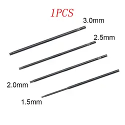 1 шт. 1,5 мм 2,0 мм 2,5 мм 3,0 мм HSS стальная Внутренняя шестигранная отвертка длина головки 100 мм DIY запасные части инструмента для RC лодки/самолета