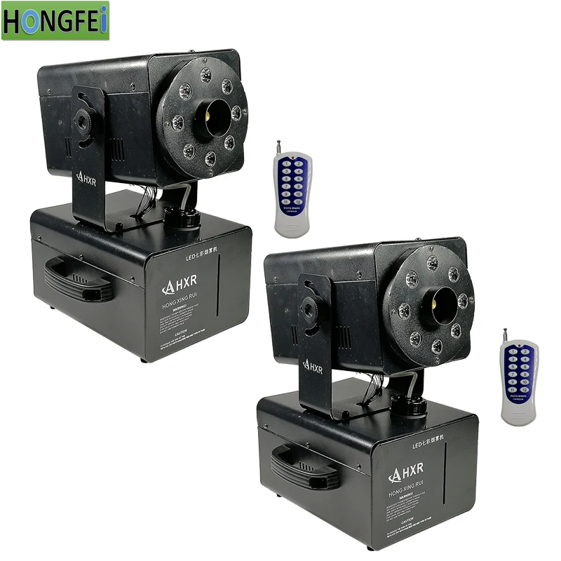 Светодиодная дымовая машина с дистанционным управлением 1500 Вт 8x3 RGB 3 в 1