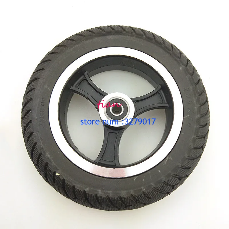 

8inch Wheel Scooter solid tire 200x50 wheel electric wheel hub aluminum alloy wheel non pneumatic tire for Electric Scooter tire