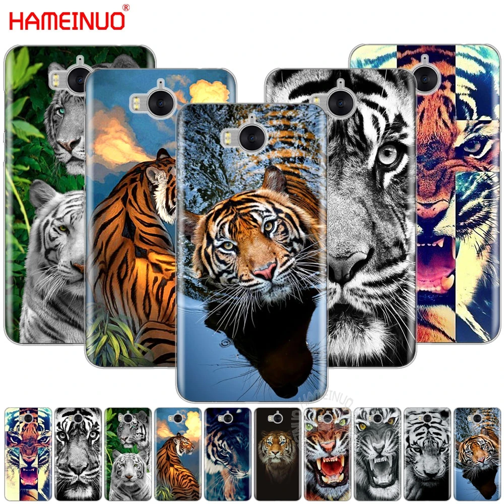 HAMEINUO чехол для сотового телефона с изображением тигра huawei honor 3C 4X 4C 5C 5X 6 7 Y3 Y6 Y5 2 II