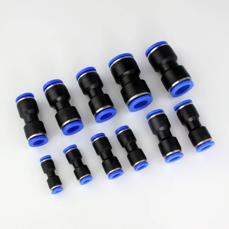 Hydraulics Pneumatics Pumps Plumbing Business Office Industrial 8 4 Mm Pneumatic Straight Reducer Fitting Push Fit Pipe Air Fittings Pg8 4 Research Unir Net