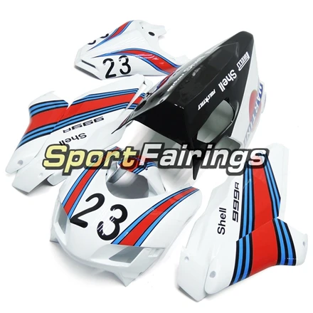 Racing Полный обтекатели для поездок на мотоцикле Ducati 999 749 2005 2006 05 06 Monoposto набор корпусных деталей для мотоцикла капоты белого и синего цвета, в красном цвете; новые комплекты