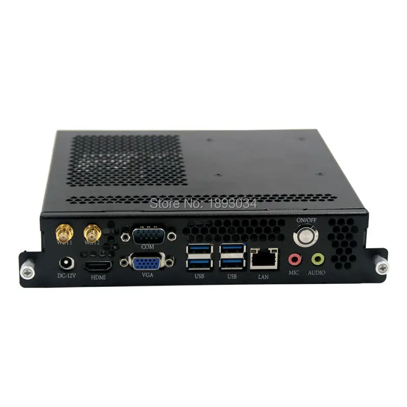 Мини ITX i3 i5 i7-4500U процессор Встроенный мини-ПК с сенсорным экраном 4gb DDR3
