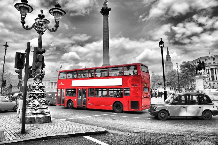 Londres Inglaterra Rua Onibus Vermelho Estrada Cidade Poster Tecido De Seda Pano Impressao Adesivo De Parede Decoracao Da Parede Impressao Personalizada Custom Print Print Wallred Bus Aliexpress
