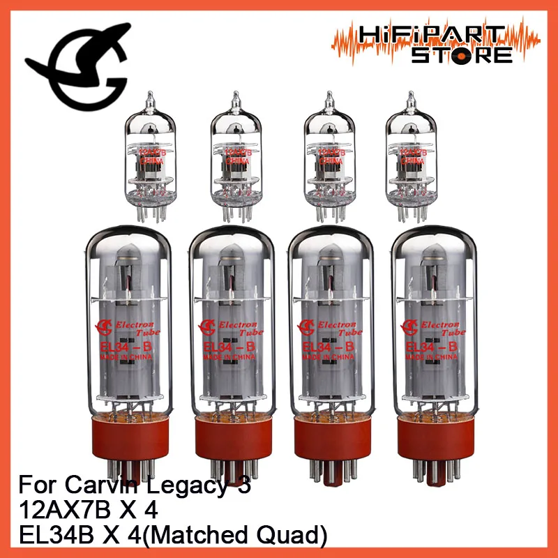 Shuguang Tube Upgrade Kit для Carvin Legacy 3 Ампер EL34B X 4 12AX7B | Электроника