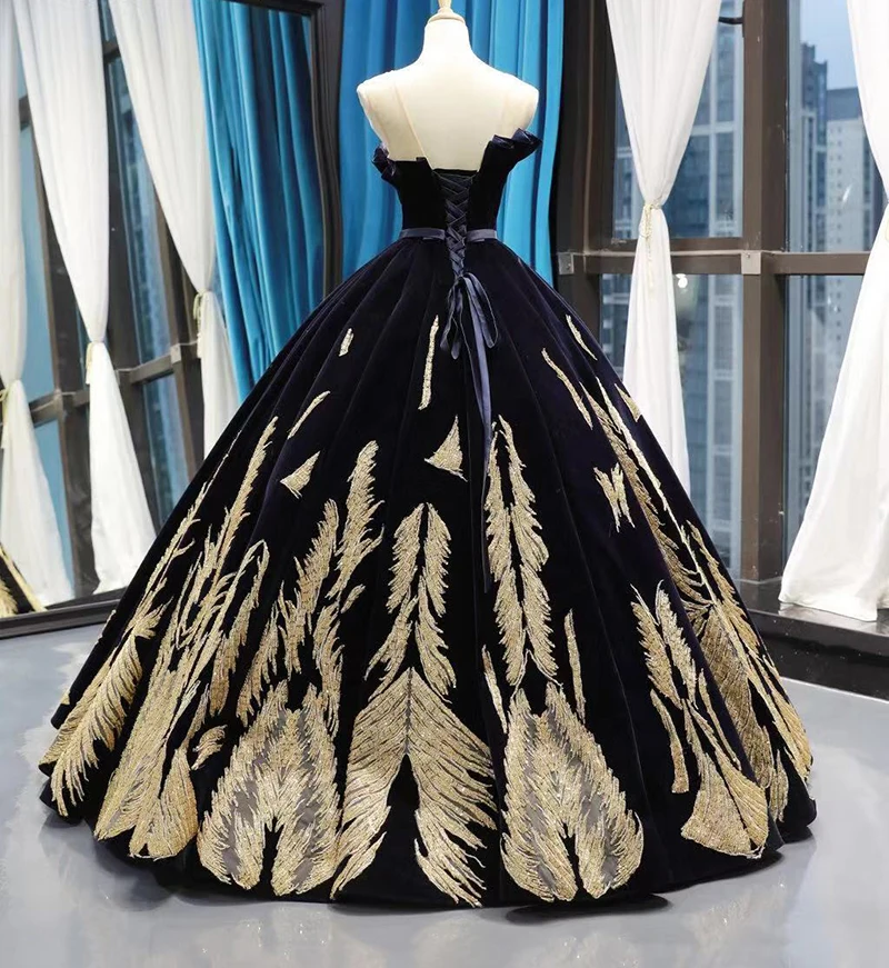 RSM66741 black special evening dresses long o-neck sleeveless lace up back prom dress floor length ball gown ladies dresses 2019