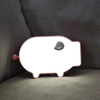 

Multifunction Cartoon Pig Alarm Clock Temperature Lamp Function USB Charge Clock for Bedroom TSH Shop
