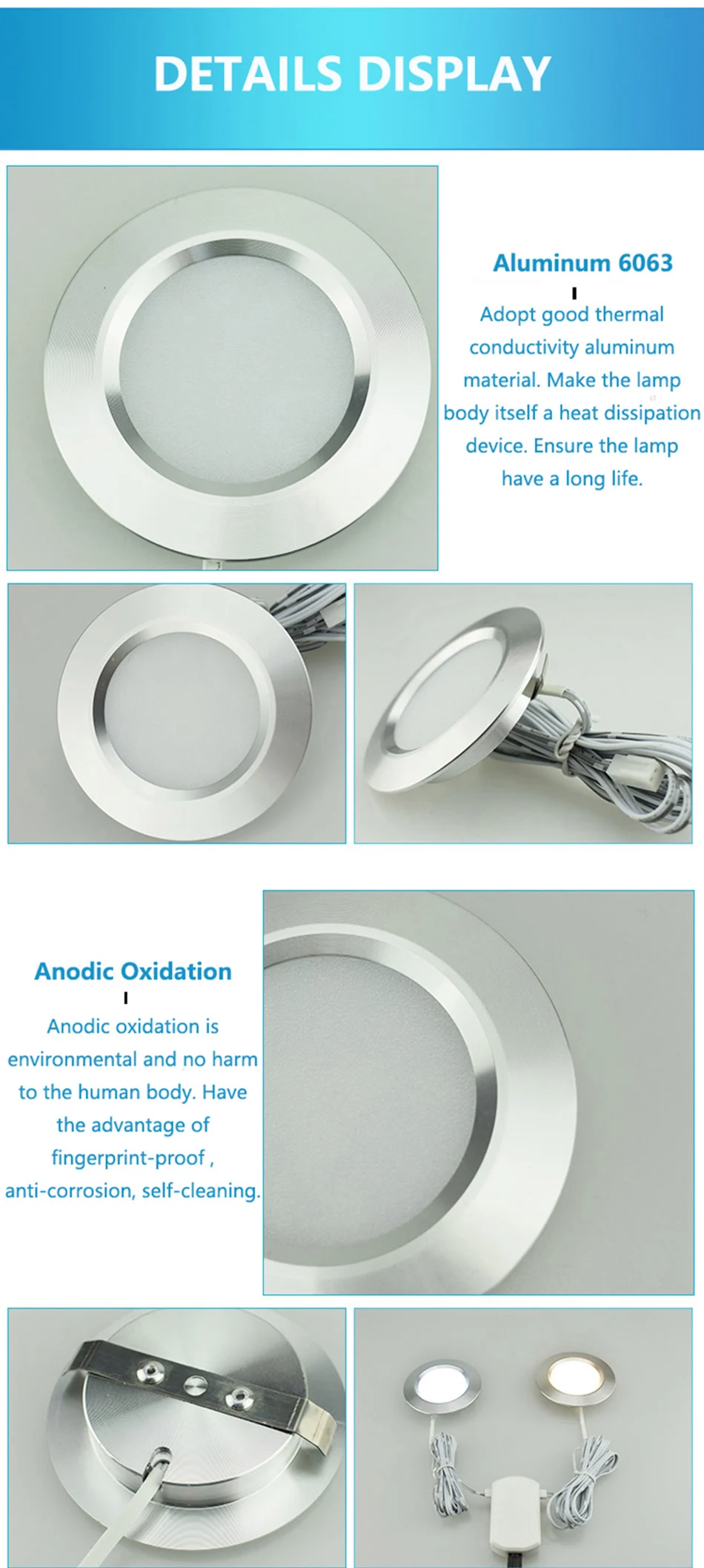 3W under cabinet lamp5