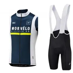 Ropa Ciclismo мужчины Велоспорт костюм-Джерси летние дышащие без рукавов гоночный велосипед одежда быстросохнущая Спортивная одежда для езды на