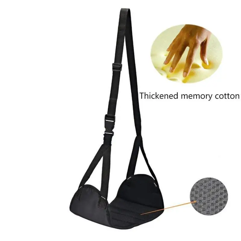 

Travel Airplane Footrest Hammock Made With Premium Memory Foam Comfy Hanger Foot High Quality Drop Shipping