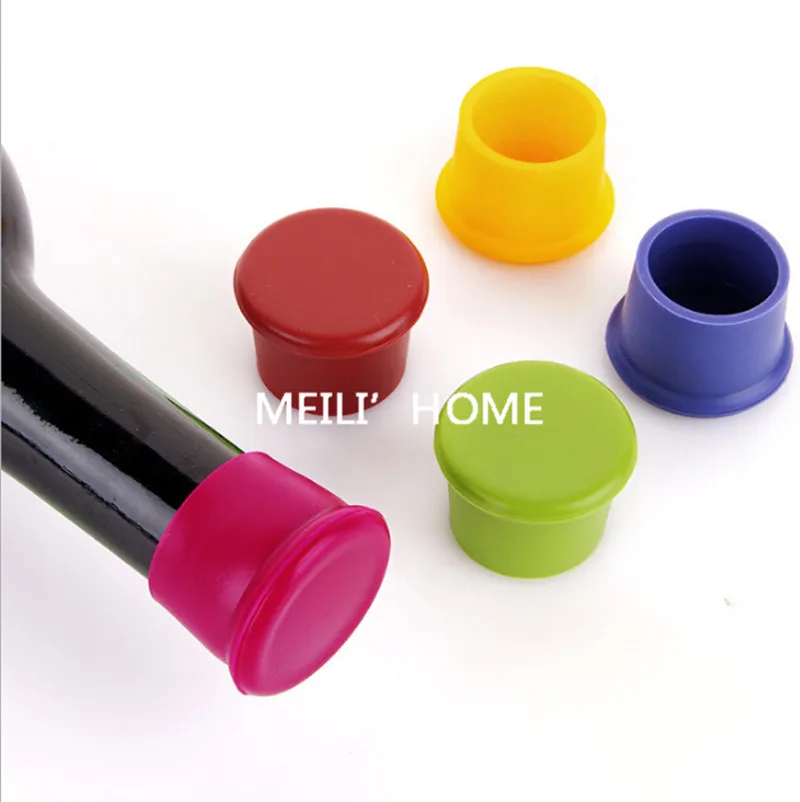 

Geemer Wine Bottle Stopper Silicone Bar Tools Preservation Wine Stoppers Kitchen Wine Champagne Stopper Beverage Closures