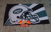 New York Jets Ice hockey Rugby flag,Free shipping,polyester 90*150cm ,Jets football soccer club banner