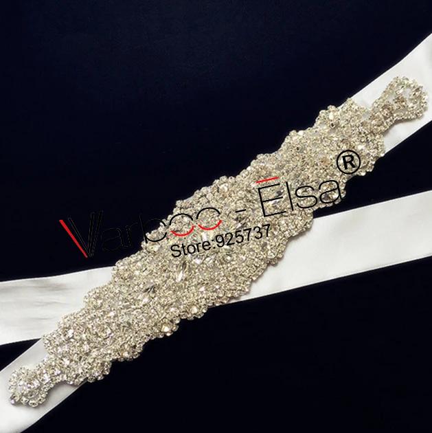 Пояс невесты высокое качество Cintura Sposa ручной работы Ослепительная Кристалл Rhinestone Ремни Для Свадебные платья пояс-кушак