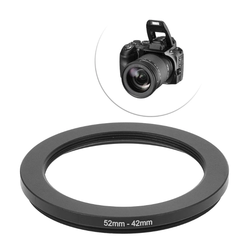 52mm To 42mm Metal Step Down Rings Lens Adapter Filter Camera Tool Accessory Ne
