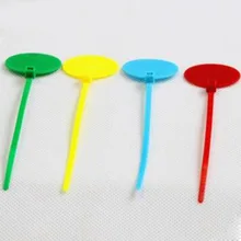 Новое поступление 200 шт/партия 110 мм пластиковая кабельная стяжка из нейлона кабельные стяжки самоблокирующиеся уплотнения с маркерами для логистики