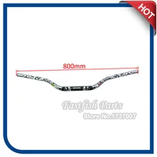 800 мм длина 1 1/" Жир Бар Руль для грязи велосипед ямы МОТОКРОСС Мотоцикл Руль