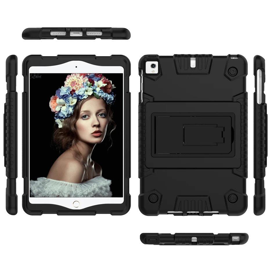 Силиконовый чехол для ipad mini 5 2019 4 3 2 1 7 9 '' подставка планшета защитный