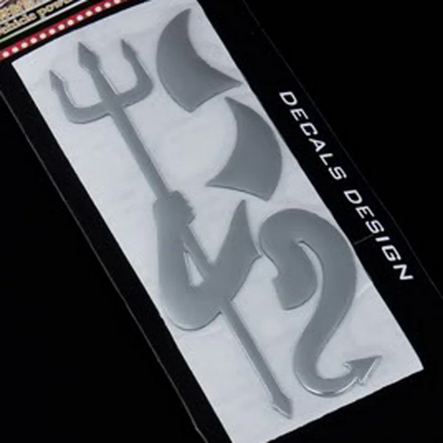 

1 PC Cute 3D Devil Style Demon Car Stickers Auto Emblem Logo Car Styling Paper Decoration, Car LOGO Sticker hot selling