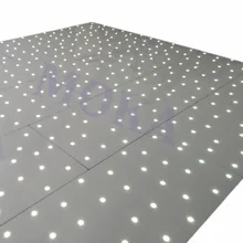 14*14 футов СИД звездным Танцы этажей сверкающими белыми Танцы пол свадьбы Танцы этажей для DJ Свадебные События