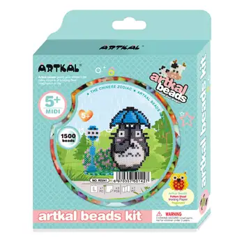 

Artkal Beads Cartoon Cute Anime Action Figure 3D Puzzle Kids Toys Perler beads Kit RD241