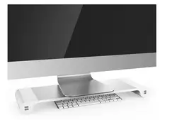 Премиум Алюминий ноутбука Тетрадь монитор Стенд с 4 USB 3,0 Порты для ноутбука Macbook Windows PC