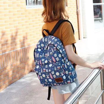 

Fashion Cute Multifunction Backpack Women Oxford Bagpack Female Anti Theft Backpack School Bag For Teenager Girls