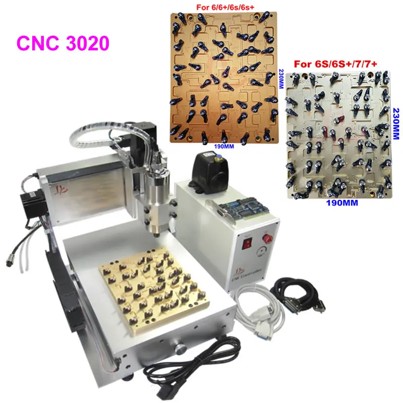 IC CNC Router Chips Milling Polishing Engraving Machine with 3pcs Mould ...