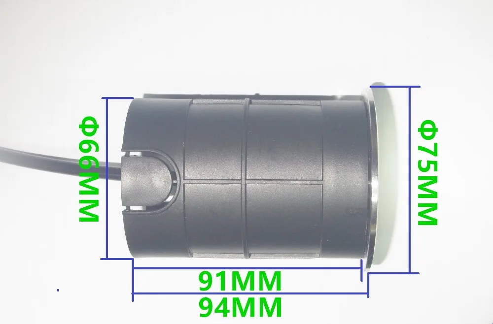 Vendas da Fábrica Subaquática ao ar Ac85-265v à Prova Conduzida Livre 12v Dip68 Água Ip68 Piscina Luzes Lagoa Lâmpadas Fonte Lâmpada 75mm 3w Luz 10 High Quality Luzes e Iluminação