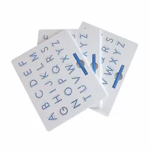 Магнитная планшет доска для рисования коврик игрушка шарик магнит стилус 26 Алфавит цифры Письма доска для заметок обучающая развивающая детская игрушка