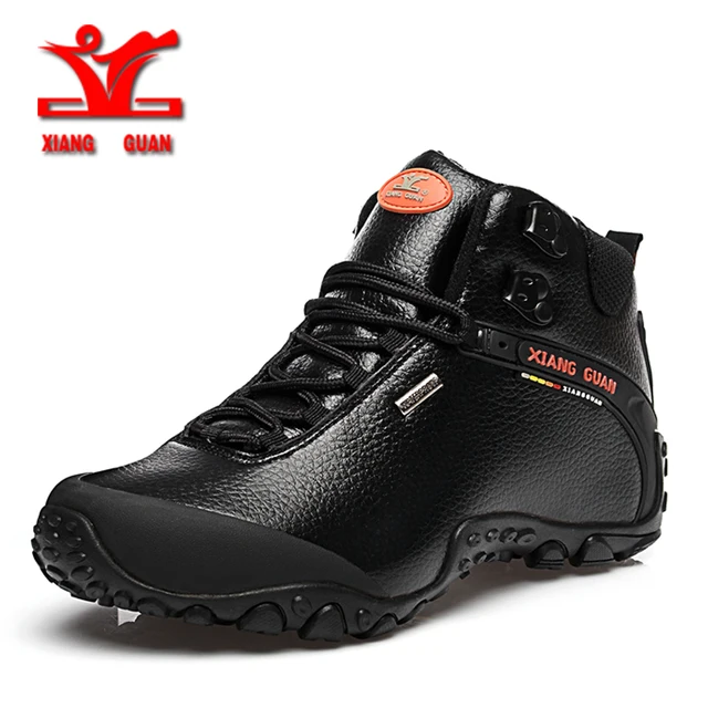 xiangguan 2017 Climbing boots men outdoor hiking shoes for men anti slip sport shoes resistant Sneaker men trekking shoes men