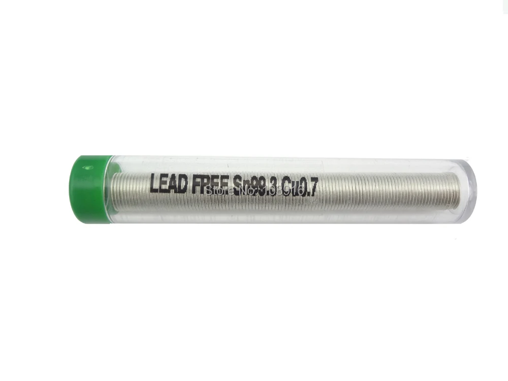 

1 pcs of 1.0mm solder wire (lead free SN99.3 CU0.7) solder tin tube solder wire, new