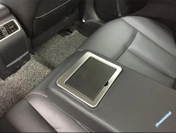 

Lapetus Auto Styling Rear Seat Water Cup Holder Frame Molding Cover Interior Trim Fit For Nissan Altima / Teana 2016 2017 ABS
