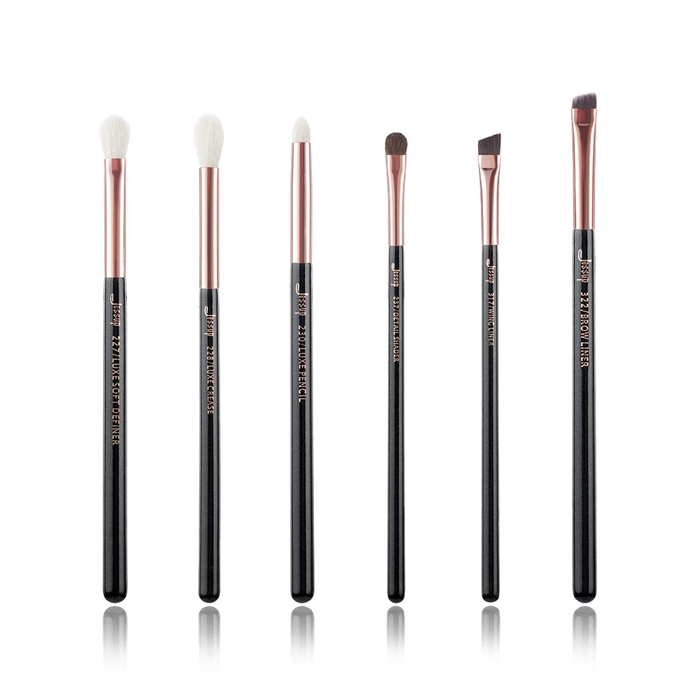 Jessup beauty 6 шт. набор кистей для макияжа дропшиппинг Профессиональная Косметика набор кистей для макияжа кисточка для нанесения теней Карандаш кисти T161