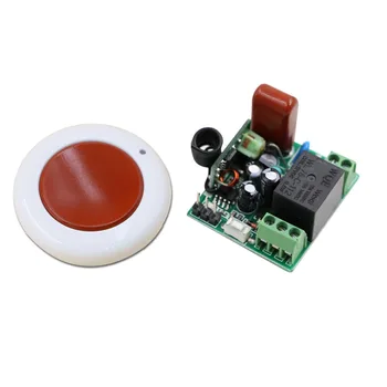 

Hot Sales AC220V 1CH Remote Control Switch Lighting Switch Remote ON OFF Light Lamp SMD Power Remote Switch System 315/433.92MHZ