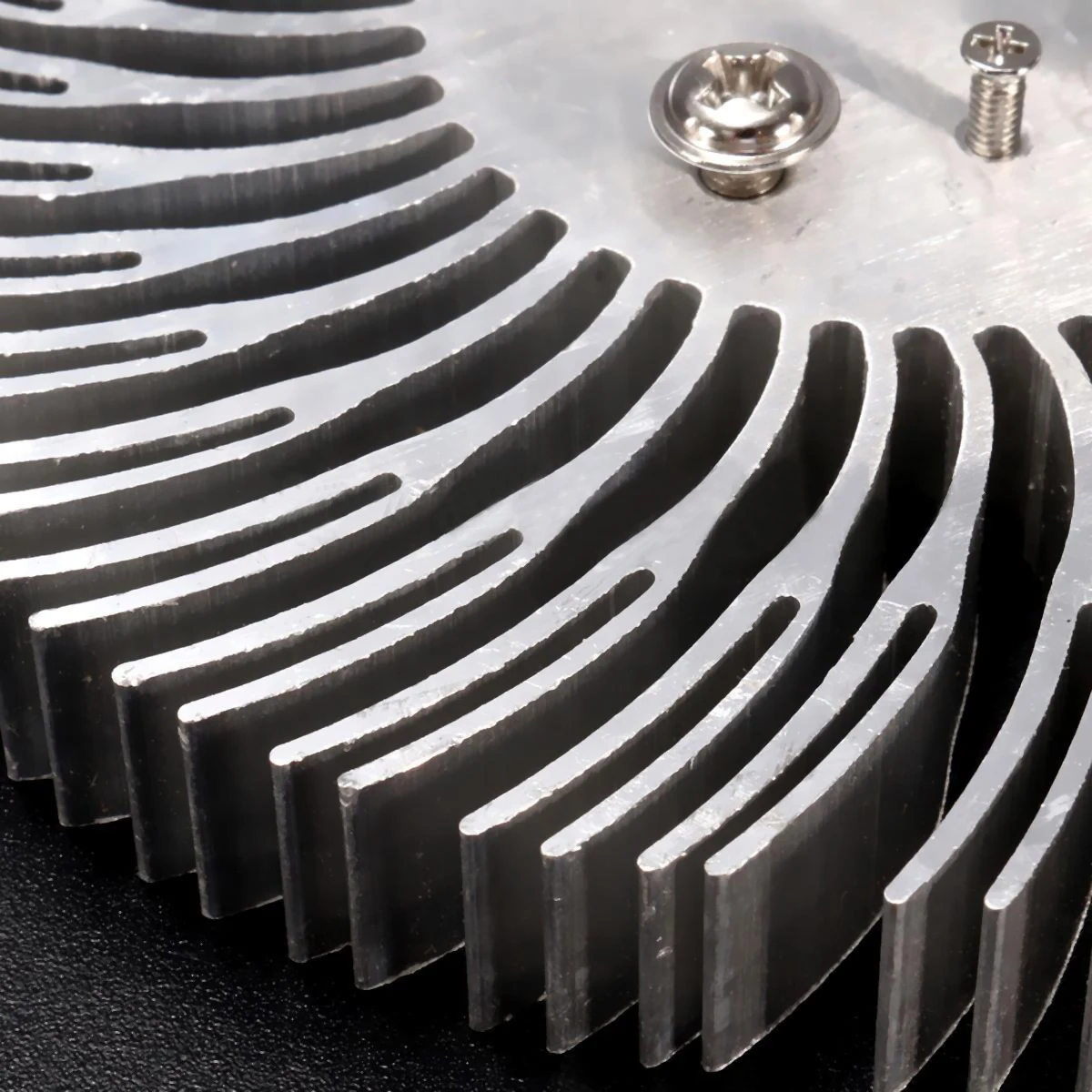 1pc Mayitr Round Spiral Aluminum Heatsink Cooler Led Heat Sink Radiator 90*10mm For 10W High Power LED Light Lamp